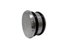 Machined Aluminum Press Fit Flat Tube Caps For 1-1/2" or 1-3/4" Tube