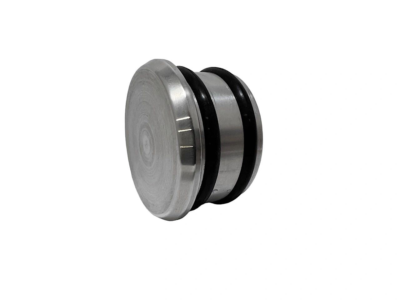 Machined Aluminum Press Fit Flat Tube Caps For 1-1/2" or 1-3/4" Tube