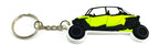 Badass Polaris 4 Seat RZR Xp 1000 900 800 Turbo S Keychain