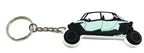 Badass Polaris 4 Seat RZR Xp 1000 900 800 Turbo S Keychain