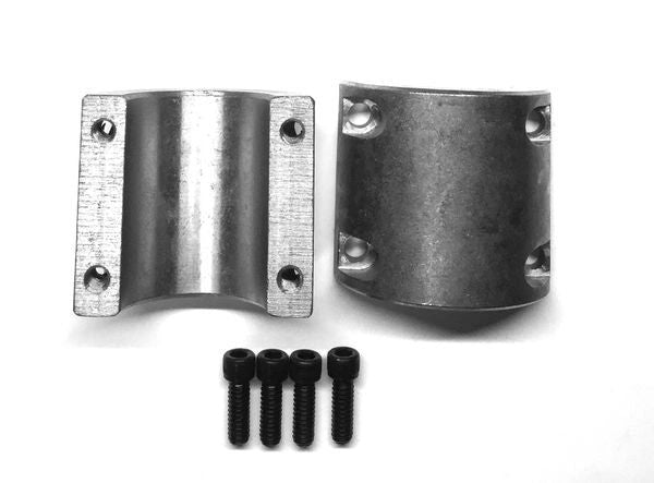 Steel bolt on tube clamps 1.50" 1 -1/2 inch universal roll cage mounts