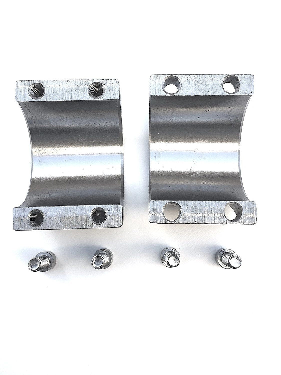Steel bolt on tube clamps 1.75" 1 3/4 inch universal roll cage mounts- 40 Clamps