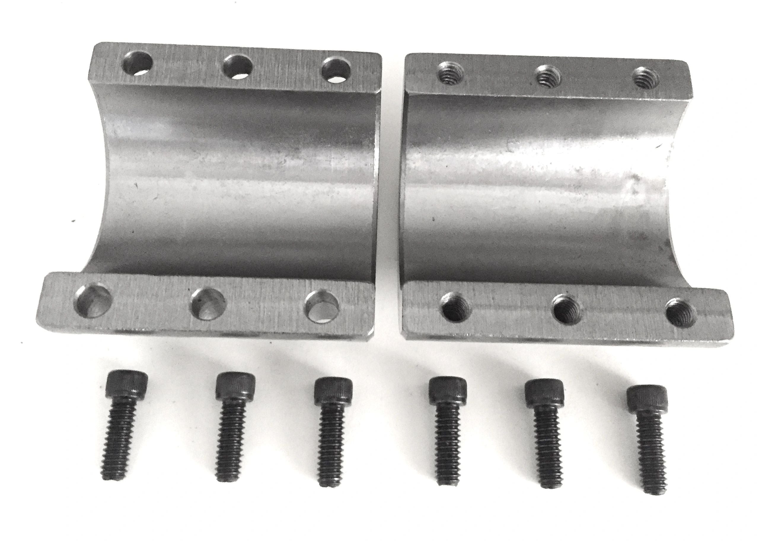 Steel bolt on tube clamps 1.875" 1 -7/8 inch universal roll cage mounts
