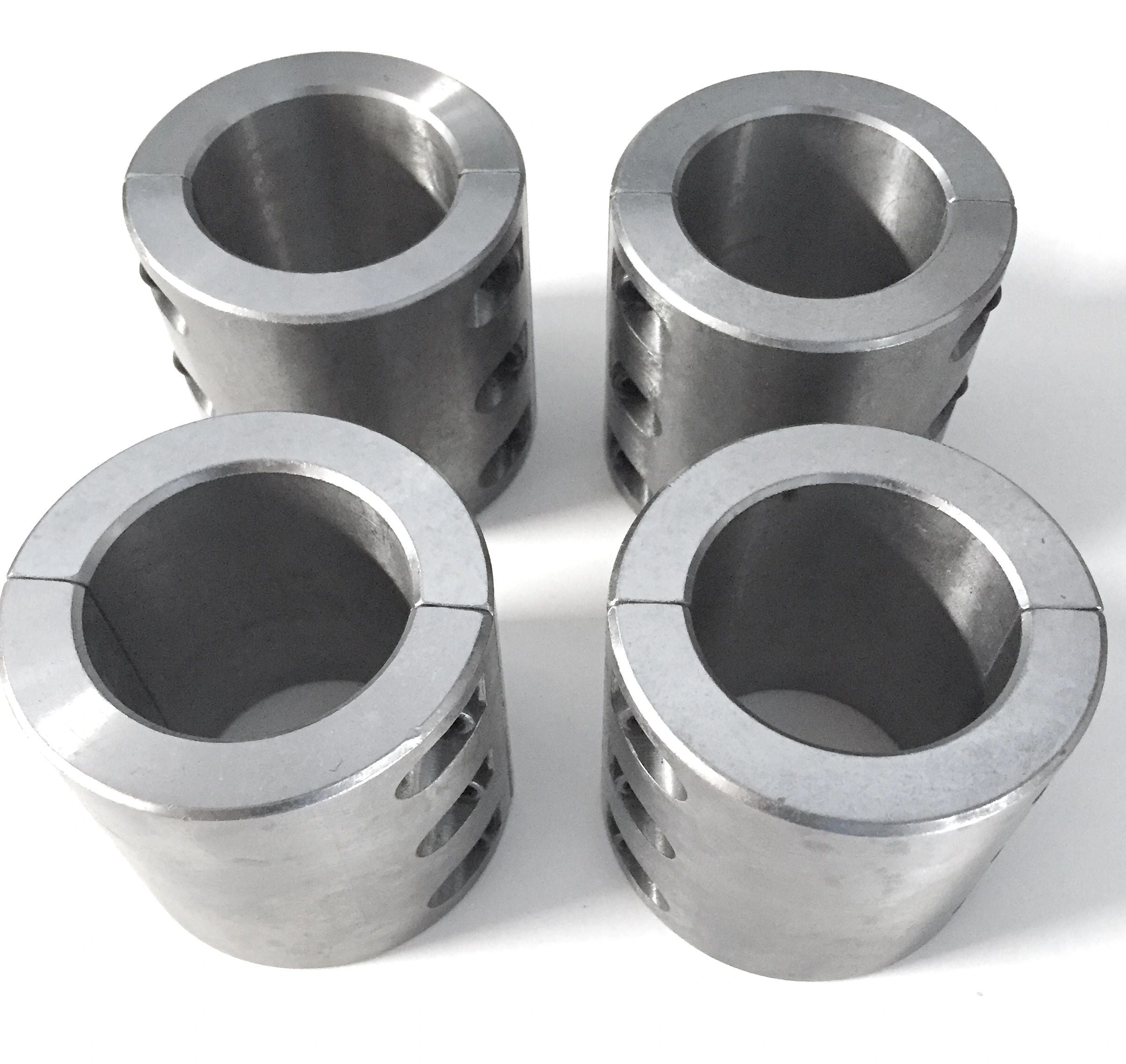Steel bolt on tube clamps 2" universal roll cage mounts