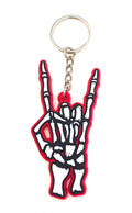 Badass Heavy MF Metal Horns /Send It / Keychain