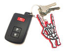 Badass Heavy MF Metal Horns /Send It / Keychain