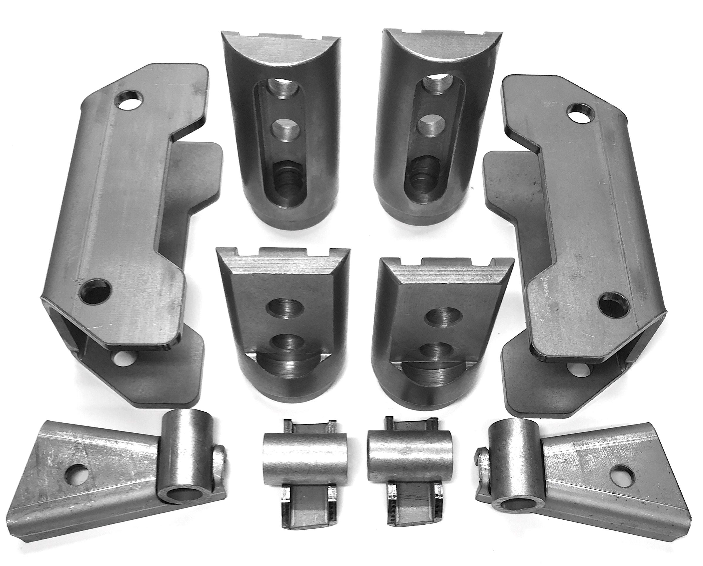 Polaris RZR bungs 900 Cage Connectors / Adapters -4 seat kit with Door Tabs (2015-2020)