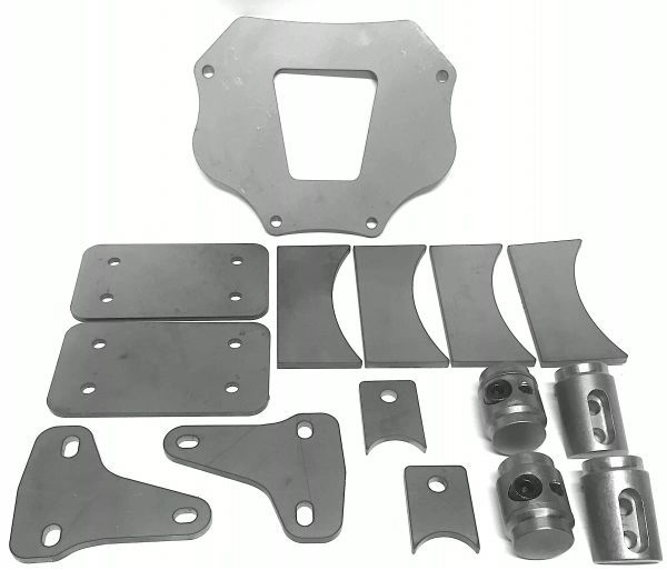 Polaris RZR Bungs XP 900 4 Seat Cage Kit With Rear Bumper Connectors / Adapters