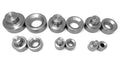 6 Piece Dimple Die Set 1/2" 3/4" 1" 1 1/4" 1 1/2" 1 3/4"