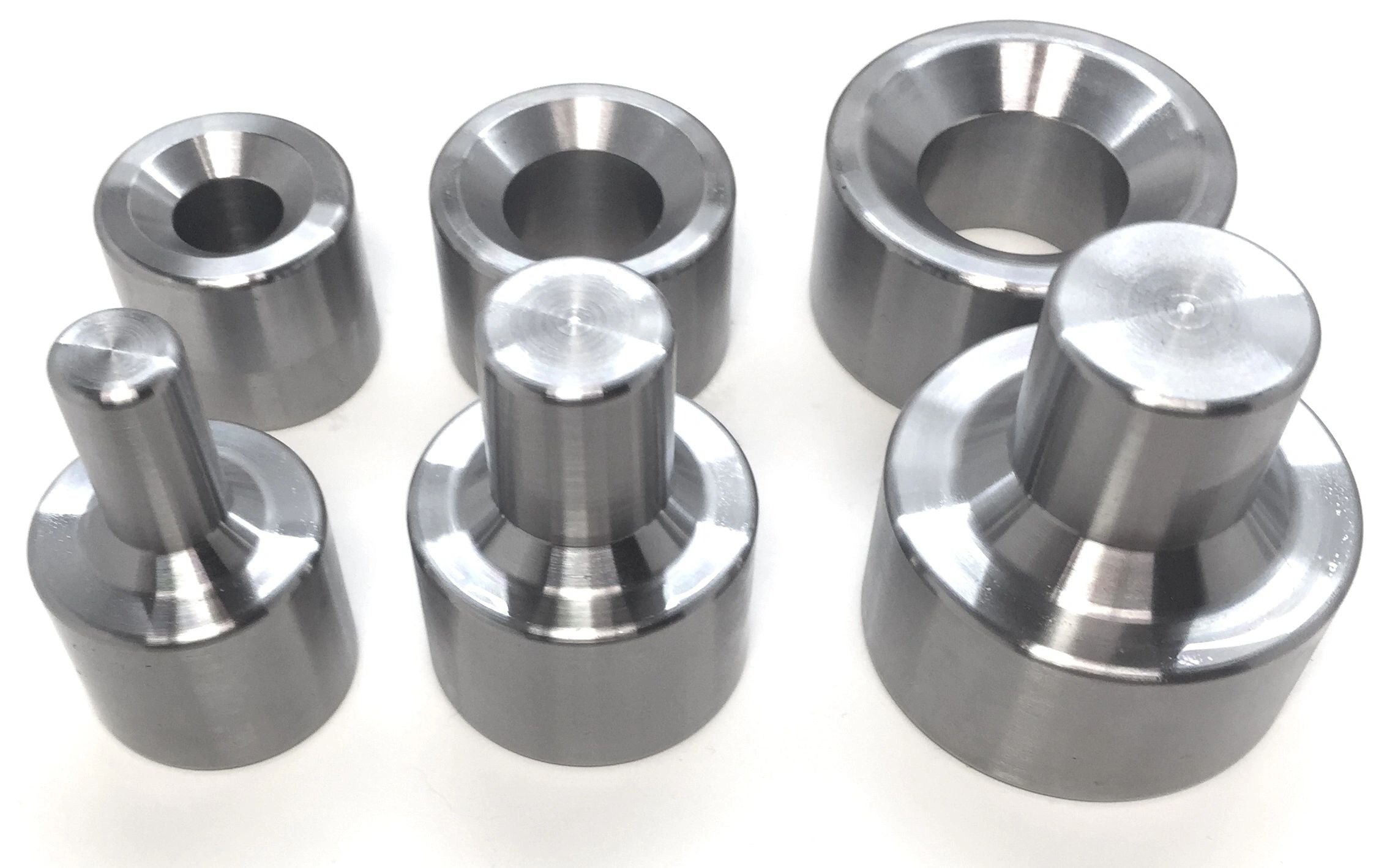 3 Piece Dimple Die Set 1/2" 3/4" 1"