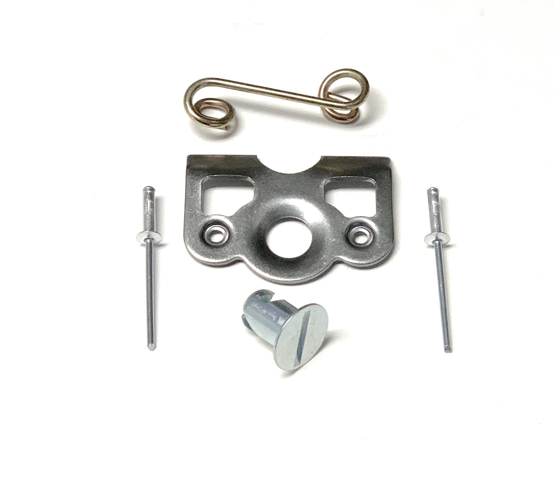 7/16" Steel Standard Head Dzus Button Quarter Turn / Springs / Tab Plates -Kits