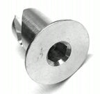 7/16" Aluminum Allen Head Flush Top 1/4 turn fastener Dzus Buttons with .500" grip