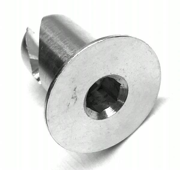 7/16" Aluminum Allen Head Flush Top 1/4 turn fastener Dzus Buttons with .500" grip 500 Pieces