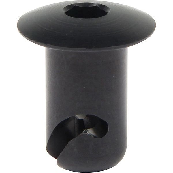 7/16" Plated Or Black Dome Head 1/4 Turn Fastener Dzus Buttons With .500" Grip