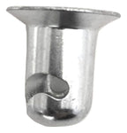 7/16" Steel Slotted Head Flush Top 1/4 turn fastener Dzus Buttons with .500" grip