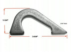 TABS / WELD TAB TIE DOWN TIE STRAP SPARE TIRE MOUNTING TAB 3/16" THICK