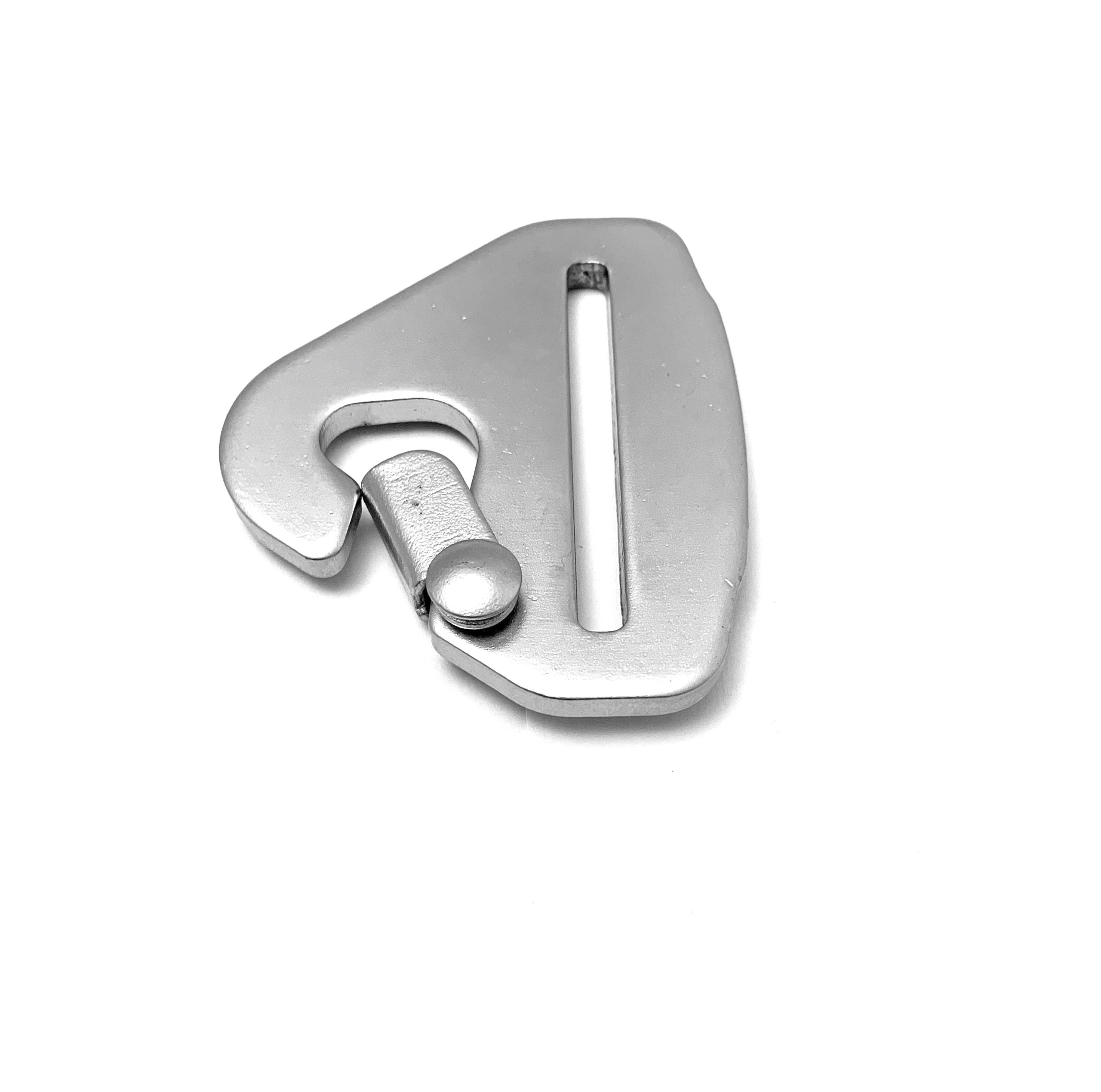 Seat Belt End Race Harness Clip In 5 4 3 Point Steel Mounting Tab For Eyebolt