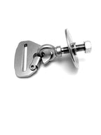Seat Belt End Race Harness Clip In 5 4 3 Point Steel Mounting Tab With Eyebolt