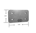Roll Cage Base Plate Weld Mount-4x6