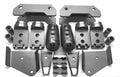 Polaris RZR Bungs XP 1000 / XP1K Cage Connectors / Adapters / 4 Seat Kit With Door Tabs /strikers