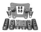 Polaris RZR Bungs Turbo S Models Cage Adapters -2 Seat Builders Choice Kit
