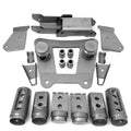 Polaris RZR Bungs Turbo S Cage Connectors / Adapters 4 Seat Builders Choice Kit