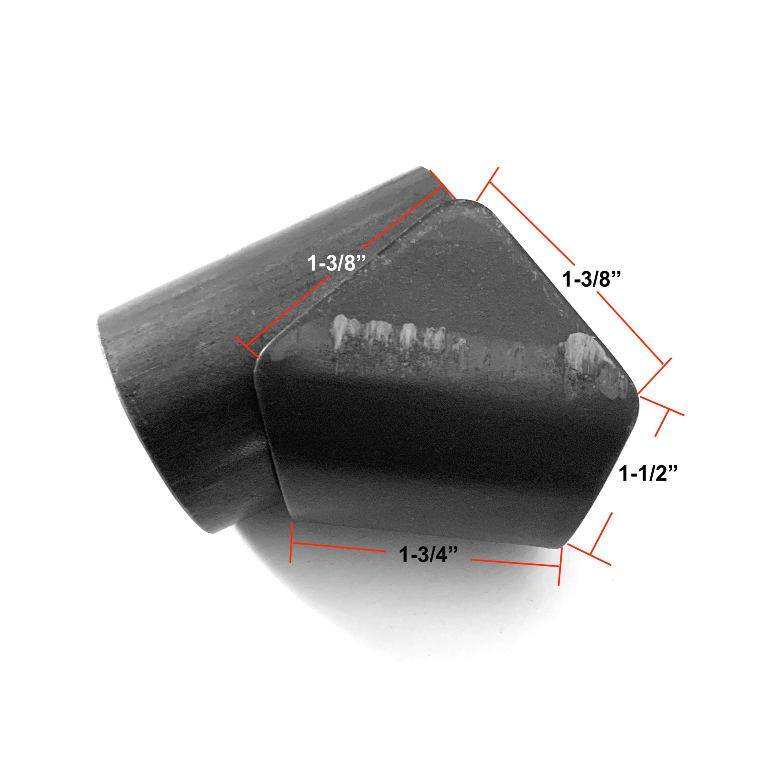 Corner Weld In Taco Style Saddle Gussets For 1-1/2" Tubing Frames & Rollcages
