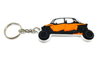 Badass Polaris 4 Seat RZR Xp 1000 900 800 Turbo S Keychain