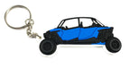 Badass Polaris 4 Seat RZR Xp 1000 900 800 Turbo S Keychain