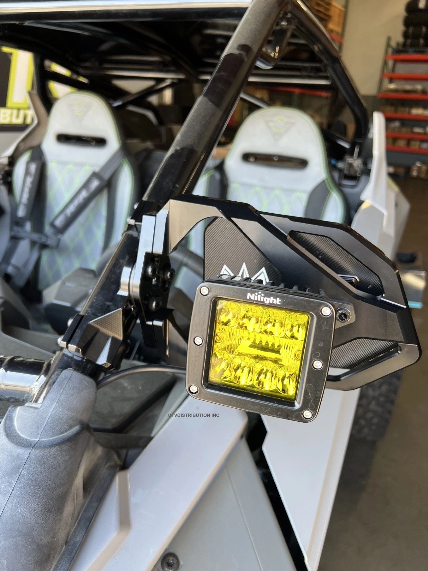 Chupacabra Offroad Cuero Race UTV Mirrors (set of 2) With LED Lights