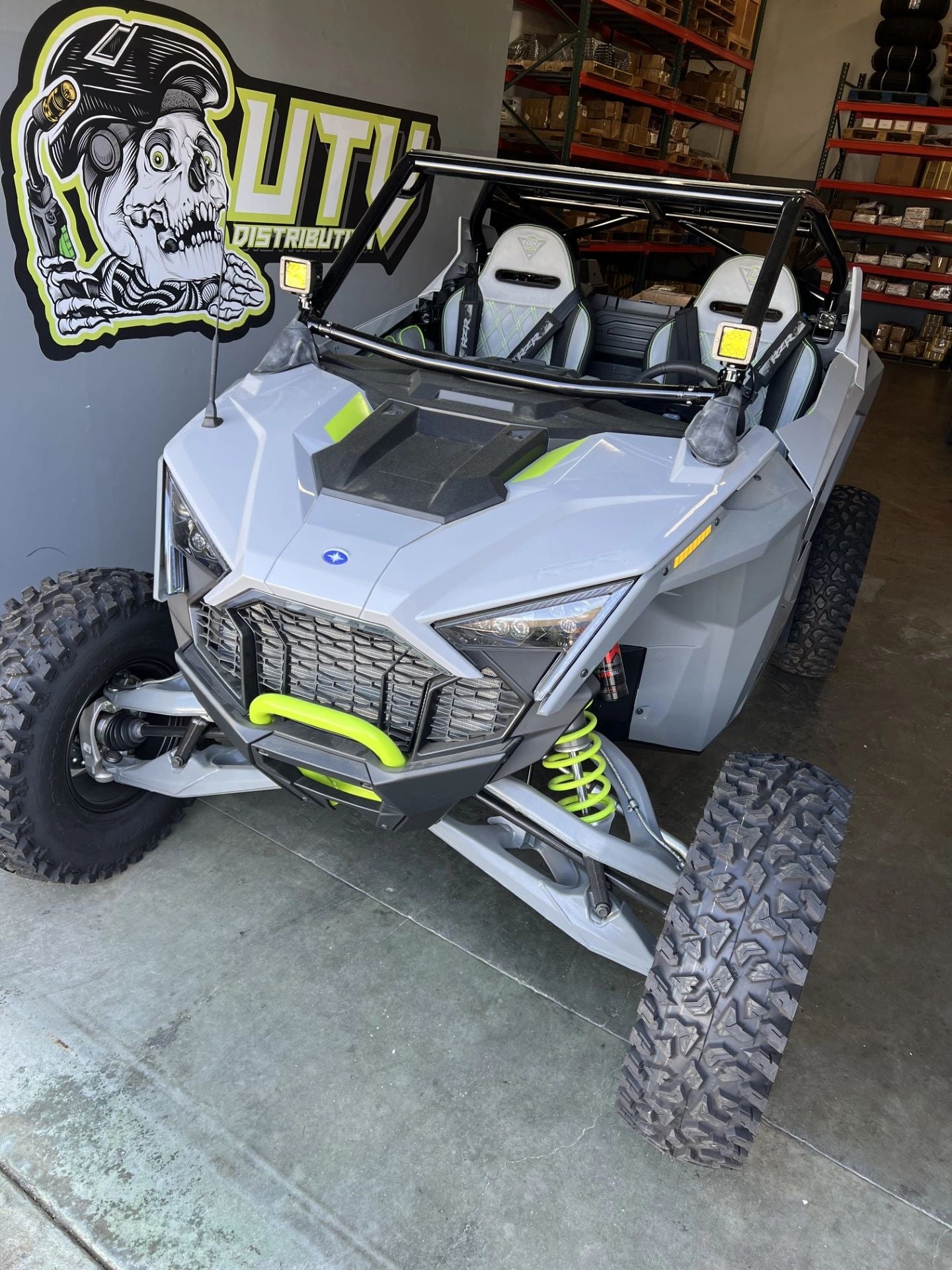 LED Lights With Mounts Fits Can Am / Polaris / Kawasaki / Yamaha