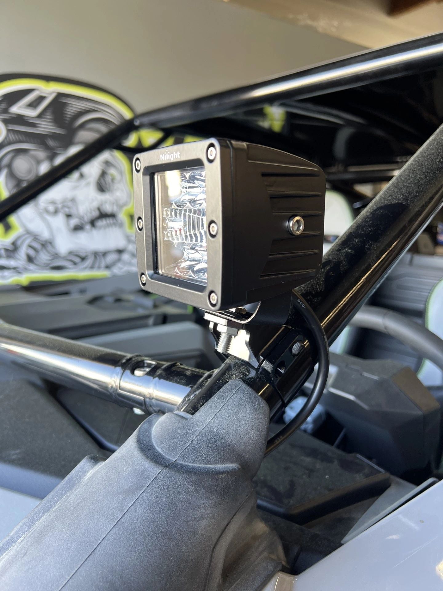 LED Lights With Mounts Fits Can Am / Polaris / Kawasaki / Yamaha