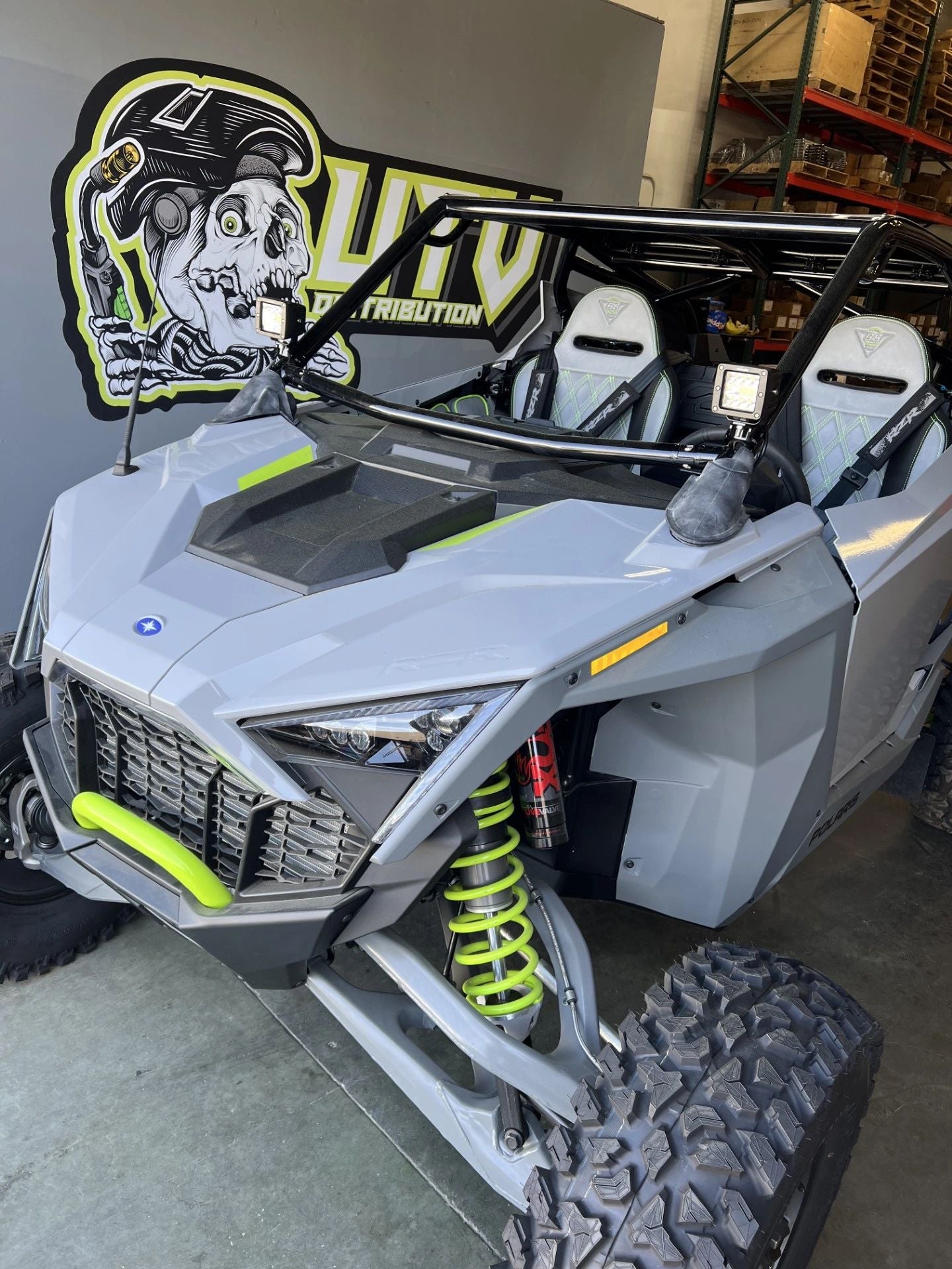 LED Lights With Mounts Fits Can Am / Polaris / Kawasaki / Yamaha
