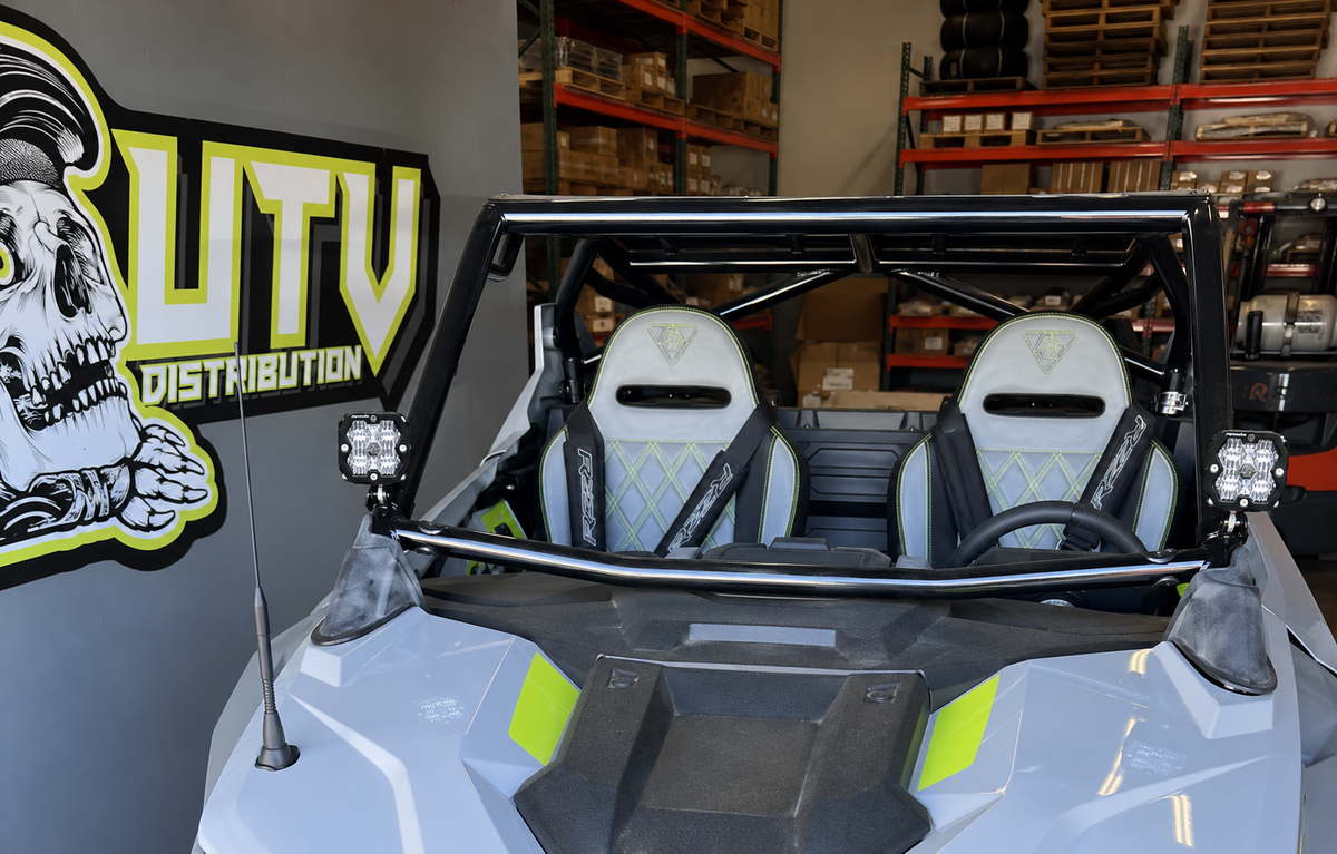 LED Lights With Billet Mounts Mounts Fits Can Am / Polaris / Kawasaki / Yamaha