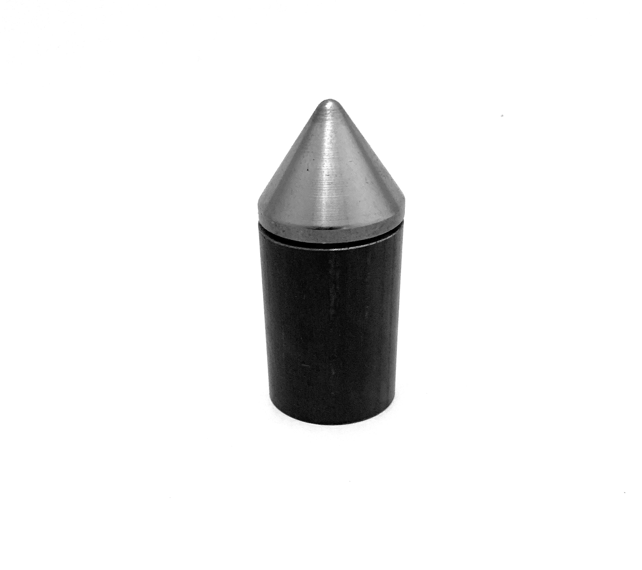 Machined Solid Steel Tube Caps-Weld Caps -Spiked Style 1-1/2" / 1-3/4" / 2"