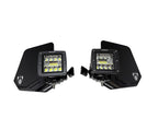 Chupacabra Offroad Cuero UTE UTV Polaris Xpedition Door Mounted Mirrors With Lights (set of 2)