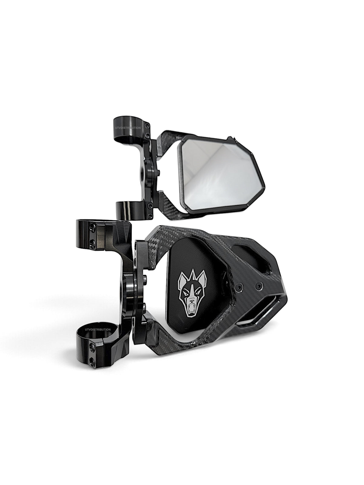 Chupacabra Offroad Carbon Fiber Cuero Race UTV Mirrors (set of 2)