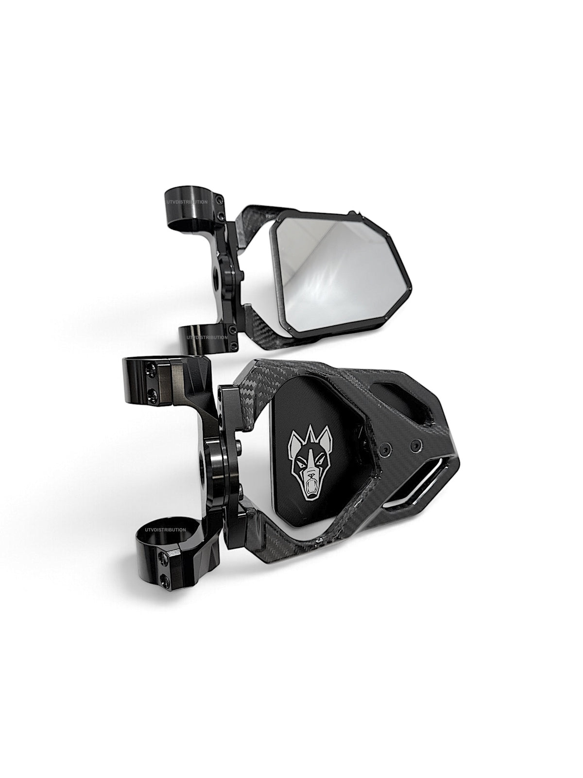 Chupacabra Offroad Carbon Fiber Cuero Race UTV Mirrors (set of 2)