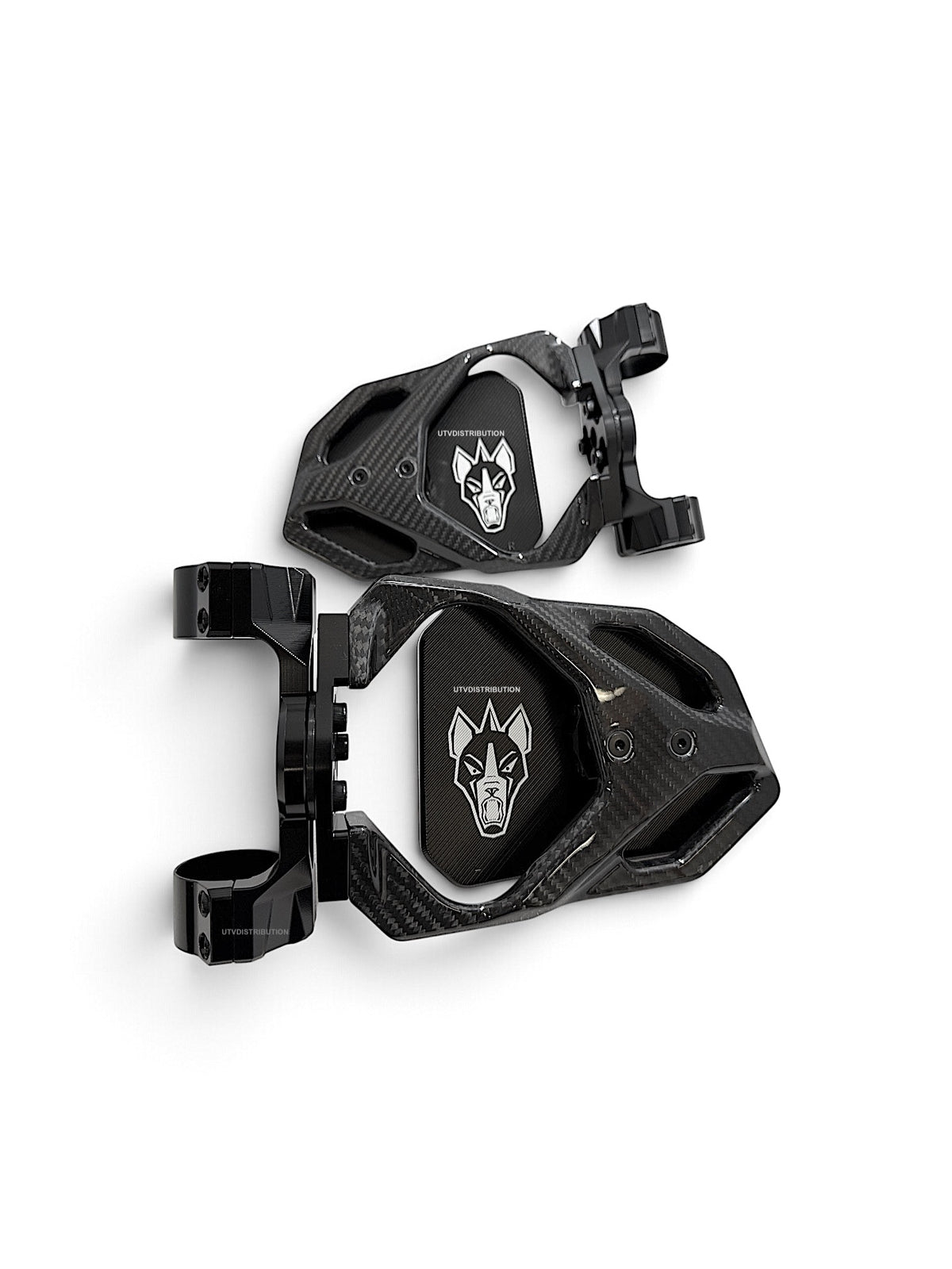 Chupacabra Offroad Carbon Fiber Cuero Race UTV Mirrors (set of 2)