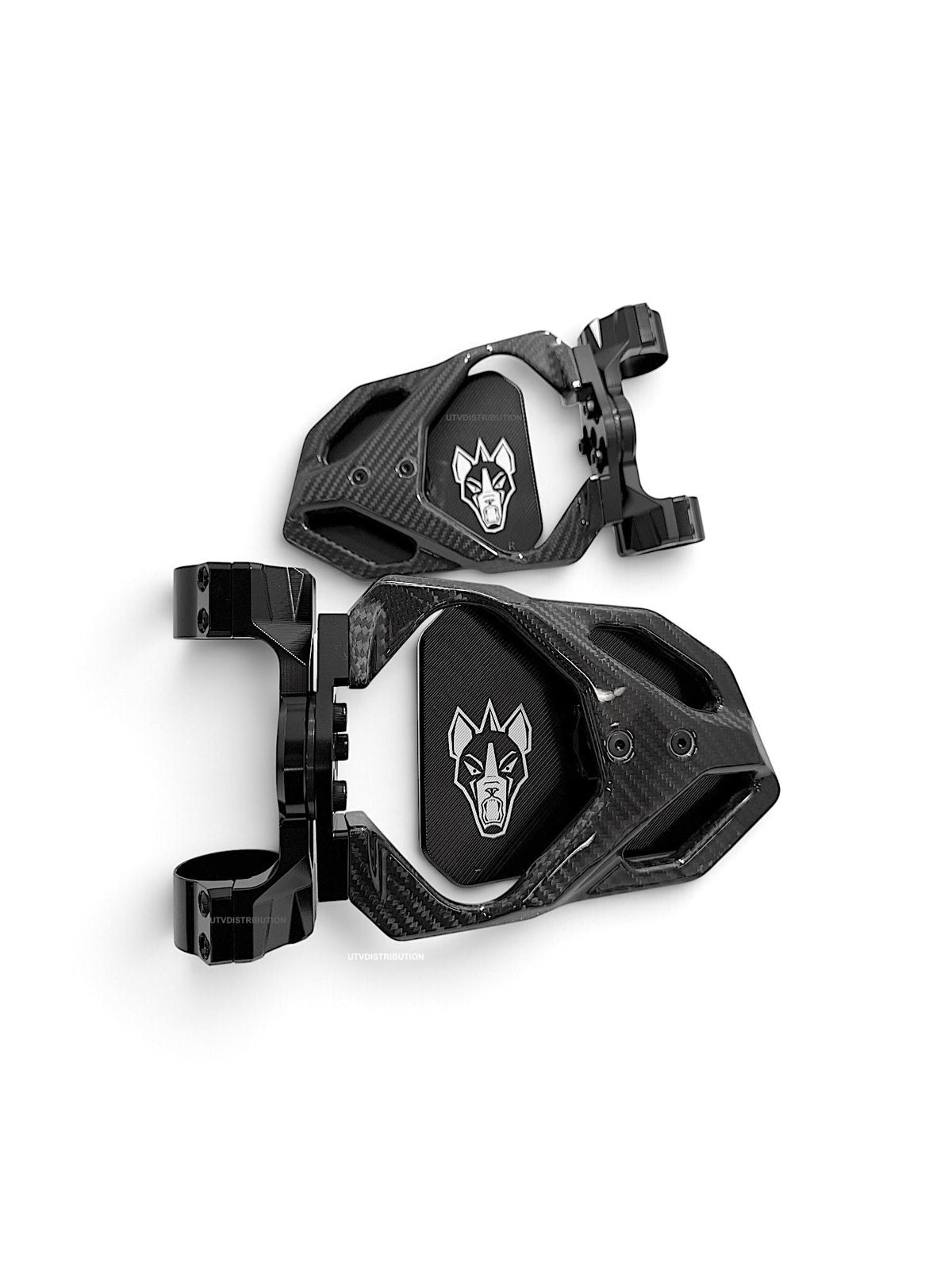 Chupacabra Offroad Carbon Fiber Cuero Race UTV Mirrors (set of 2)