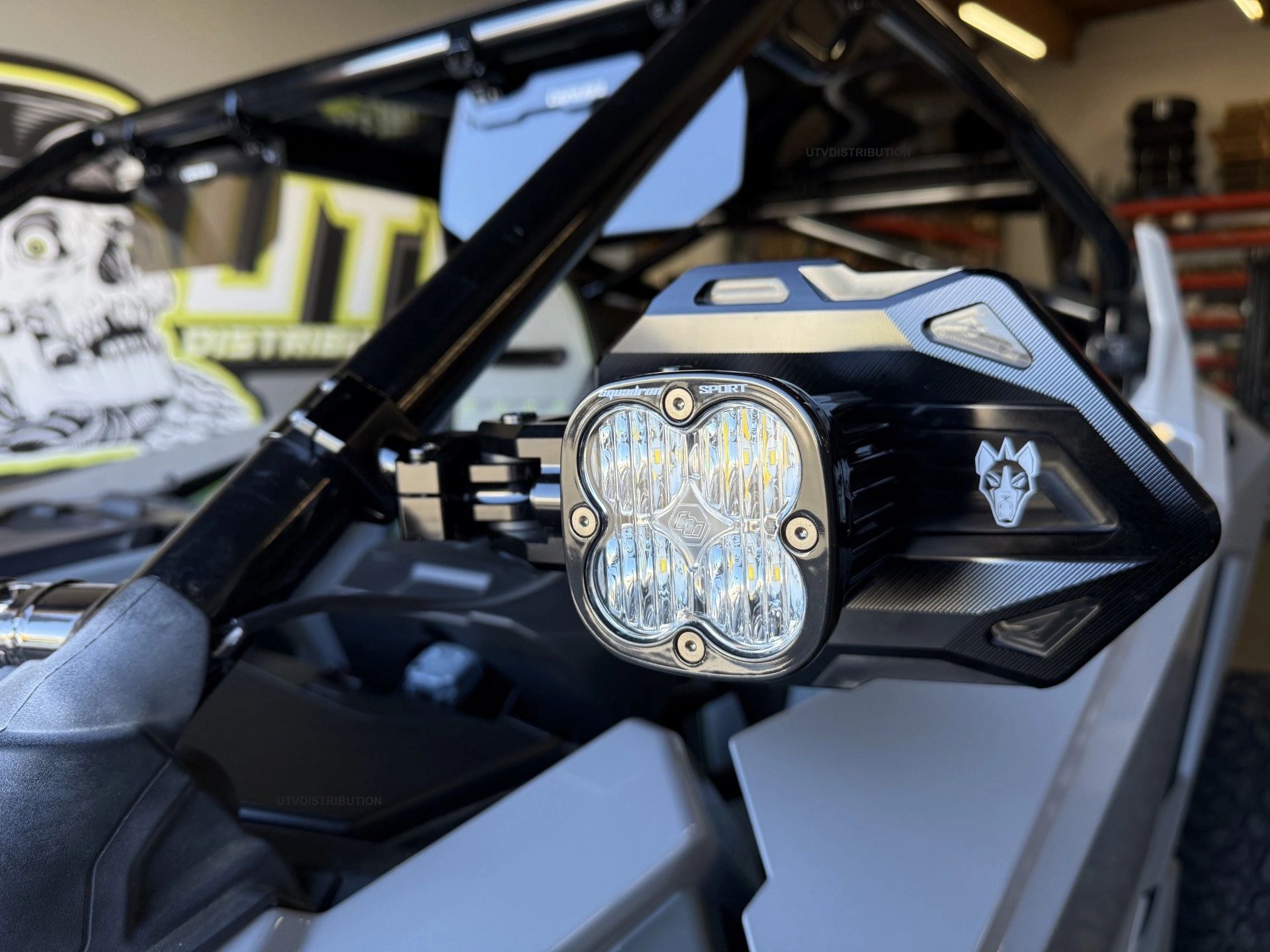 Chupacabra Offroad Cuero Baja Mirrors With Baja Designs Lights (set of 2)