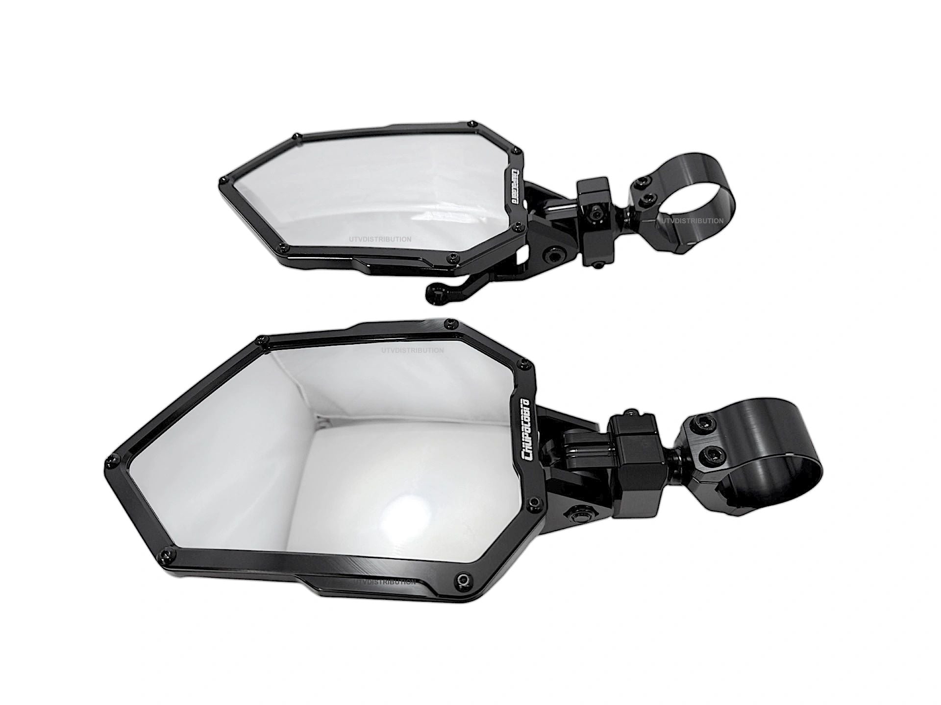 Chupacabra Offroad Cuero Baja Mirrors With Baja Designs Lights (set of 2)