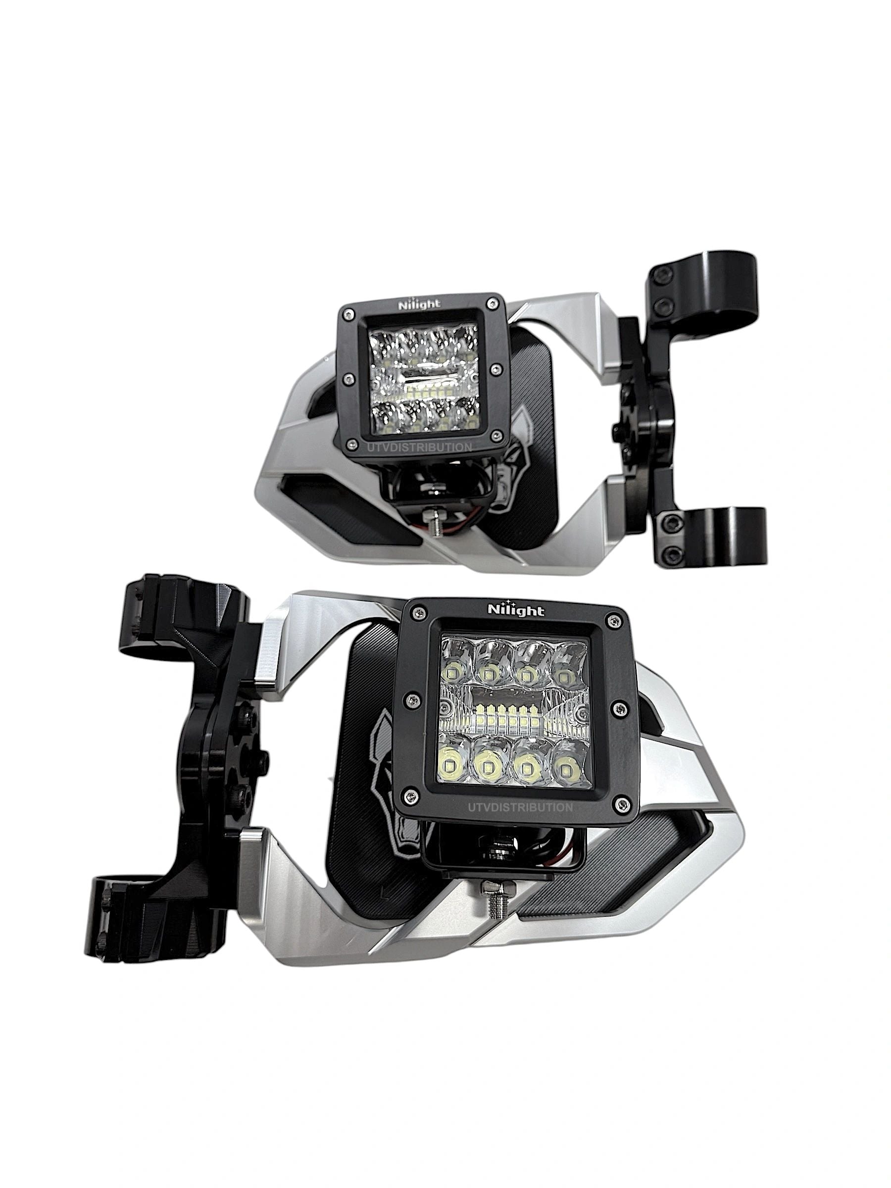 Chupacabra Offroad Cuero Race UTV Mirrors (set of 2) With LED Lights