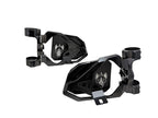 Chupacabra Offroad Cuero Race UTV Mirrors (set of 2) With Baja Designs Squadron Sport Lights