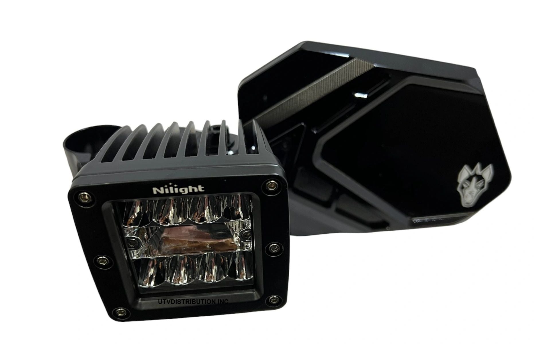 Chupacabra Offroad Cuero Pro UTV Mirrors (set of 2)With LED Lights