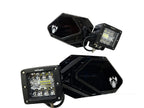 Chupacabra Offroad Cuero Pro UTV Mirrors (set of 2)With LED Lights