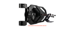 Chupacabra Offroad Cuero Race UTV Mirrors (set of 2) With Baja Designs Squadron Sport Lights