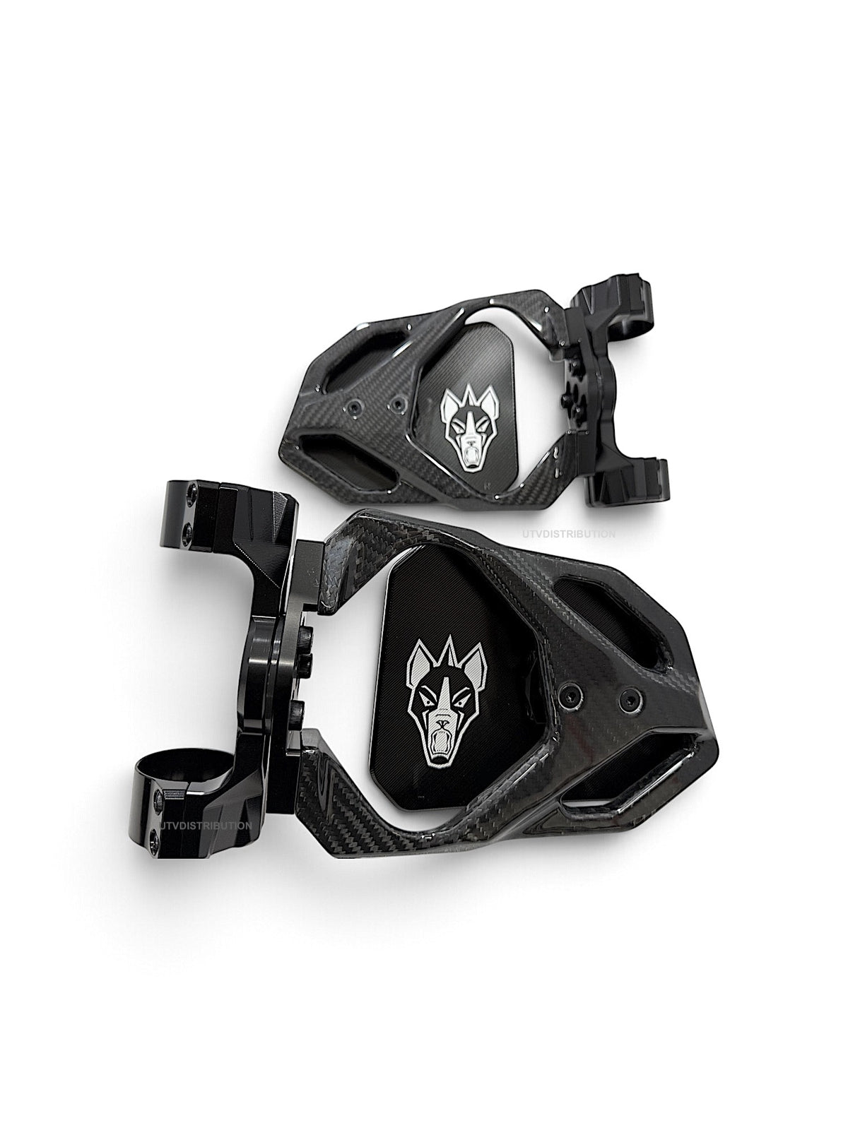 Chupacabra Offroad Carbon Fiber Cuero Race UTV Mirrors (set of 2)
