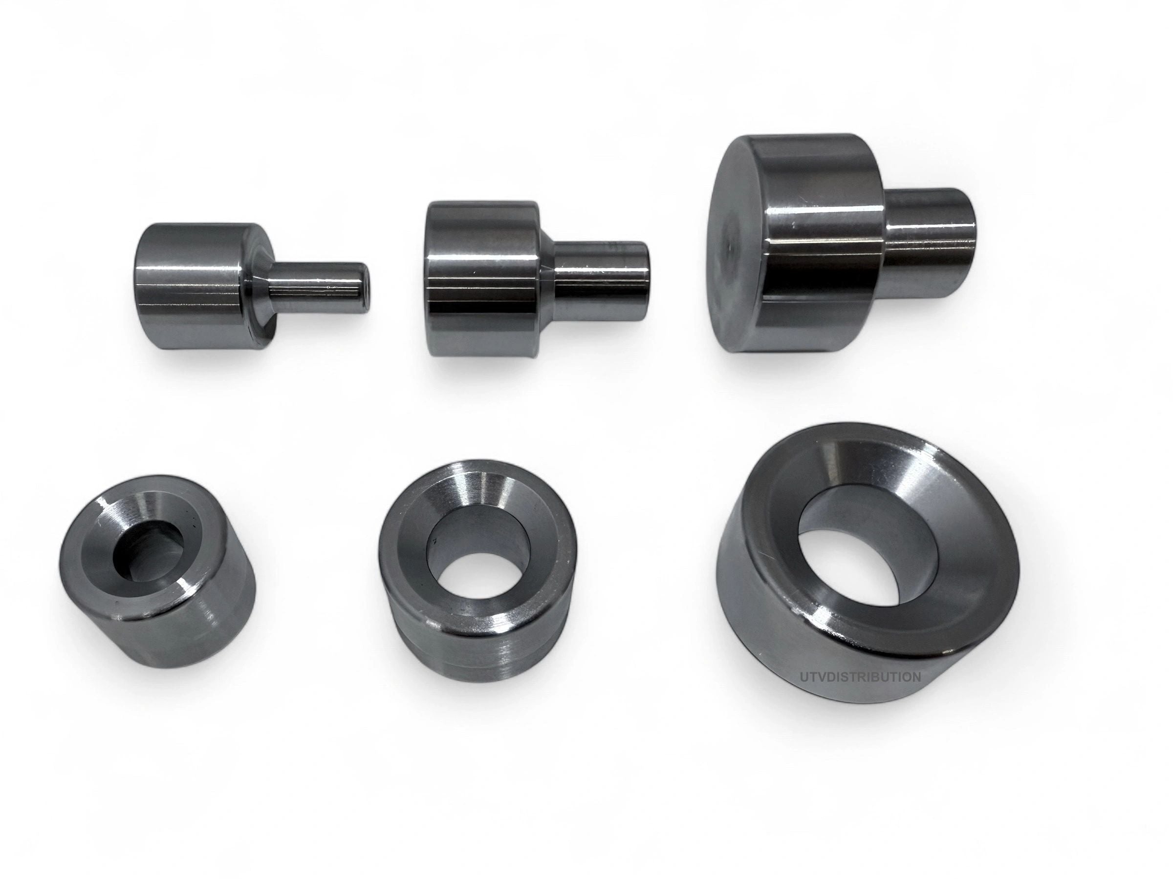 3 Piece Dimple Die Set 1/2" 3/4" 1"