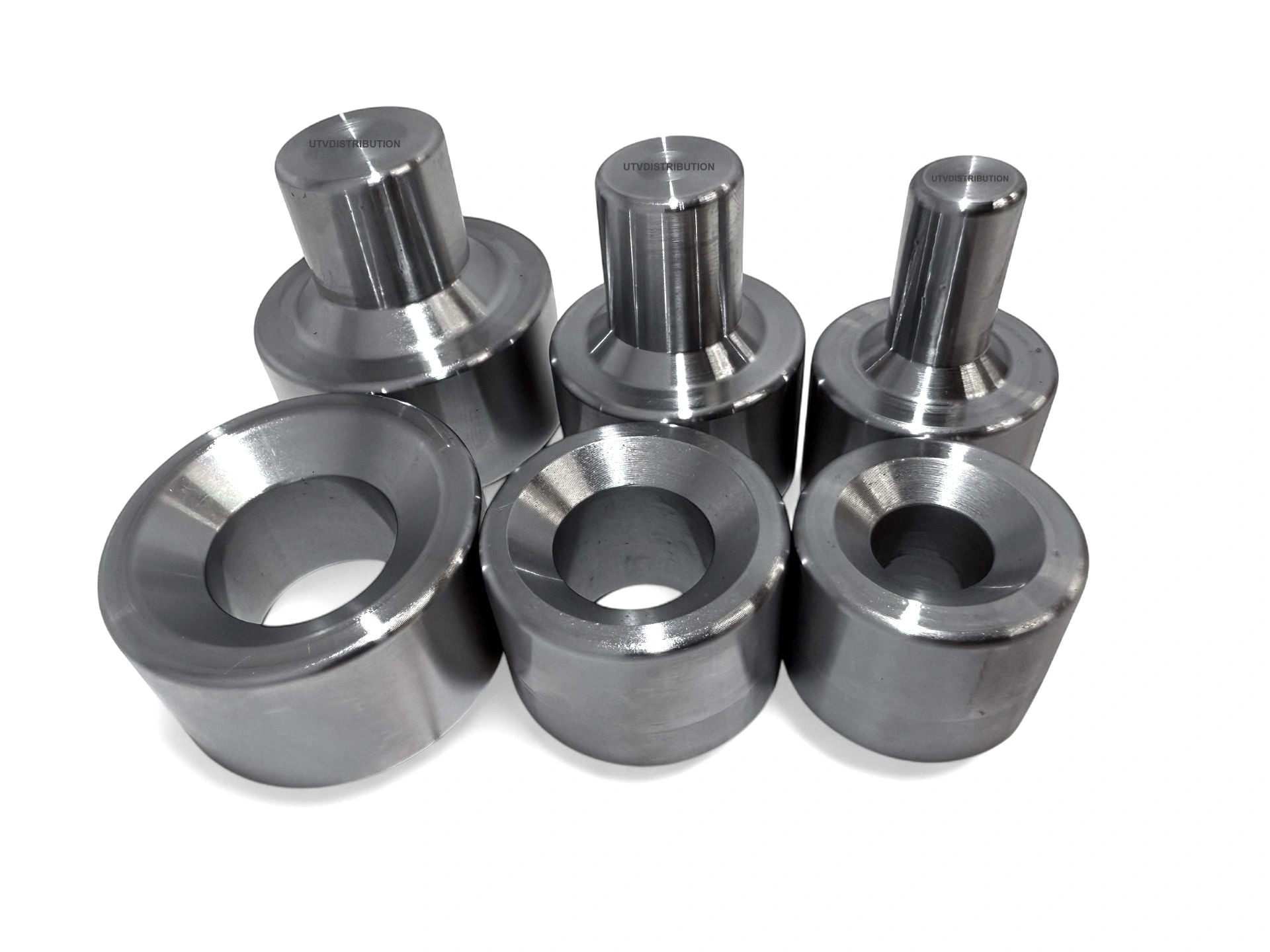 3 Piece Dimple Die Set 1/2" 3/4" 1"